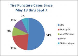 Tire Punctures cases